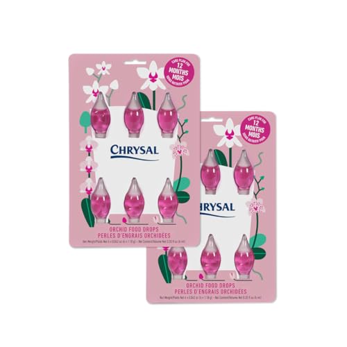 Chrysal Orchid Food Drops 2 Pack para Orquideas