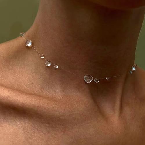 Collar de lluvia de rocío para brillar en tus eventos especiales y cenas elegantes 6