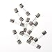 BCP pack of 10 pcs Slow-Blow Fuse 1A 250V Glass Fuses 20 x 5mm