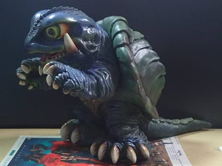 ハニーボーンズガメラガレージキット塗装済み完成品