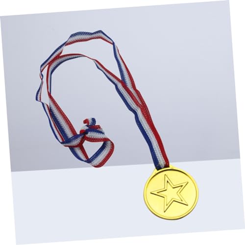 WHAMVOX 25 Unidades medalha ouro brinquedo v plastic games honor escolar medalhas infantis prêmio me