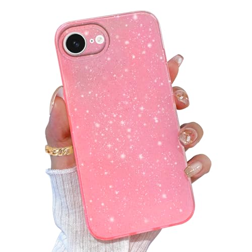 Coque rose pailletée iPhone 16e le cadeau parfait et tendance pour femmes et filles