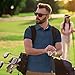 Mio Marino Golf Polo Shirts for Men - Dry Fit - Ultra-Thin Breathable Fabric - Navy - Large