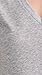 Vince Women's Essential V-Neck, H Grey, Small