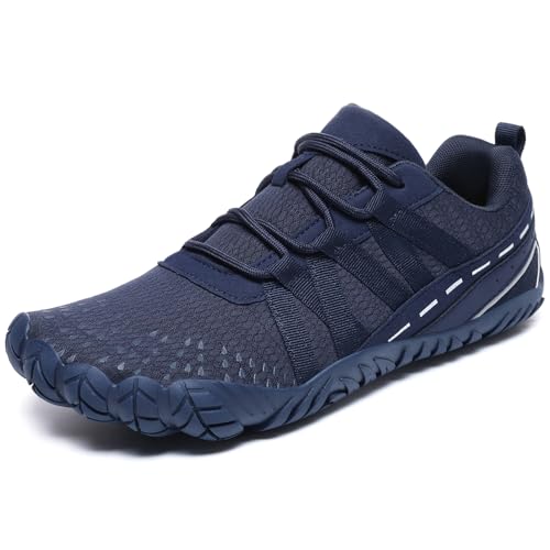 Image of Barefoot Shoes Women Men Minimalist Zero Drop Wide Toe Box Water Shoes Hiking Barefoot Footwear Unisex Sneakers for Workout Cross-Trainer Walking Running Camping Beach Weightlifting Grounding Sport
