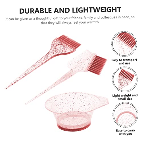 MERRYHAPY Ferramentas para coloração de cabelo Kit de tintura de cabelo conjunto de 1 conjunto de ti