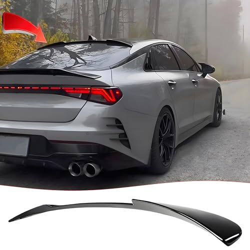 STSEV01 Rear Window Spoiler Roof Wing Fit for KIA K5 2021-2025 2026 EX/LX/LXS/GT/GT-Line Glossy Black Sporty Style Top Wing Lip Exterior Accessories