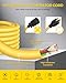 WILAWELS 30 Amp 25FT Generator Cord and Power Inlet Box Kit, NEMA L14-30P to L14-30R, 4 Prong STW Power Cord with Twist Lock Connector, Pre-Drilled 30 Amp Inlet Box for Generator to House, Y325CB06
