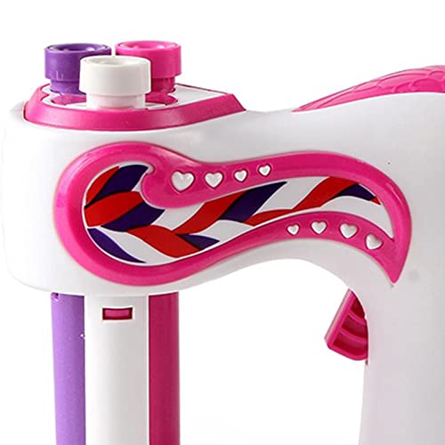 TOOYFUL Máquina de tricô elétrica automática, ferramenta de trança de cabelo DIY, material de rolo d