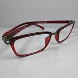 KOST Elegante Lesebrille +1,0 rot Metall-Kunststoff Lesehilfe DAMEN & HERREN