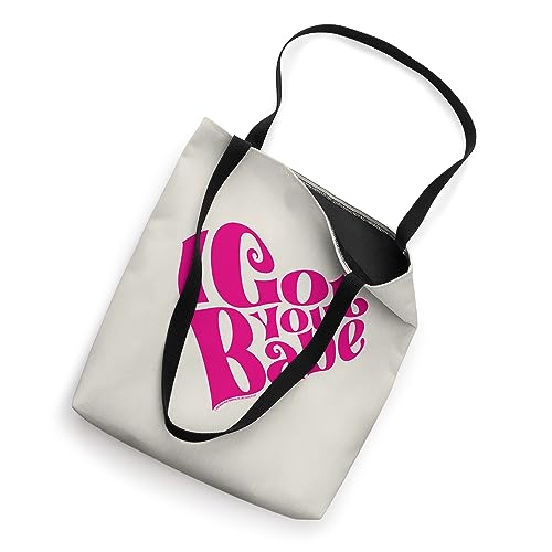 Sonny & Cher I Got You Babe Heart Tote Bag miniatura 2