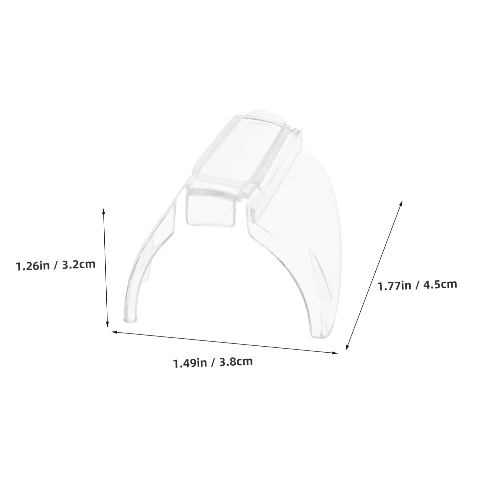 FUNOMOCYA Protective Side Shields for Glasses 2 Pack Heavy Duty Side Shield for Comfort Fit