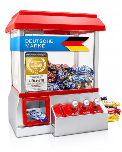 Goods+Gadgets® Candy Grabber Süßigkeiten-Automat - Greifautomat für Kinder