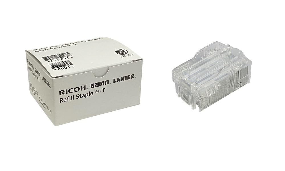 Ricoh Type T agrafe Recharges pour une utilisation dans MPC2051 2 packs de 5 000 agrafes