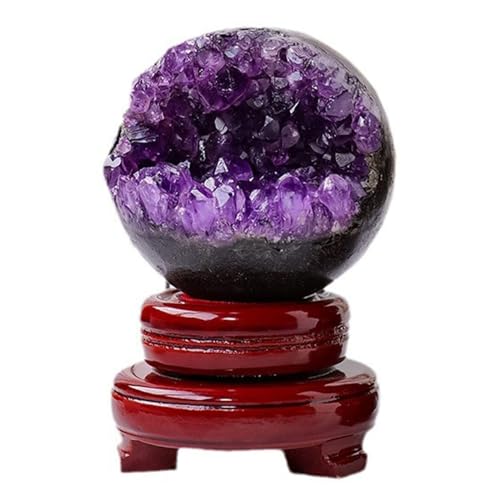 Esfera de amatista para adivinación esotérica y meditación con cristales naturales 2
