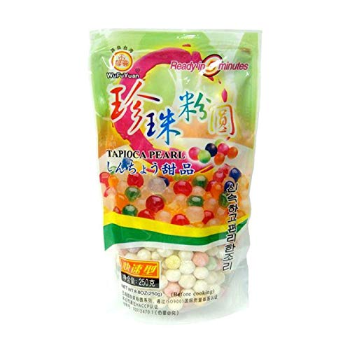 1 Packs of BOBA (Color) Tapioca Pearl 