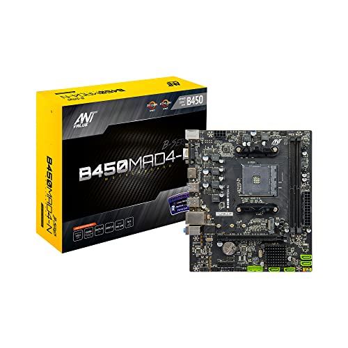 Image of Ant Value B450MAD4-N mATX Gaming Motherboard AM4 DDR4