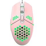 Honeycomb-Höhle-Entwurf: Die Maus verwendet ein einzigartiges Hohlwabendesign die Maus mehr tragbar zu machen. Das einzigartige Design macht Ihren Desktop erfrischend.