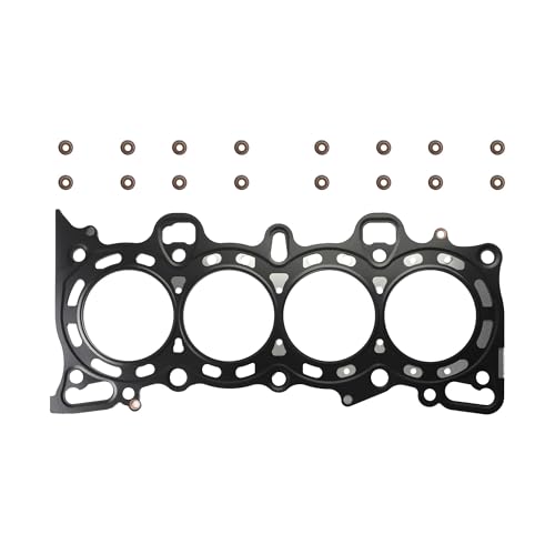 Image of KAX Engine Cylinder Head Gasket Set Compatible with Honda Civic VX EX 1992-1995, Civic del Sol 1993-1995 1.6L, Head Gasket Kit, OE# HS9915PT, HS5923W