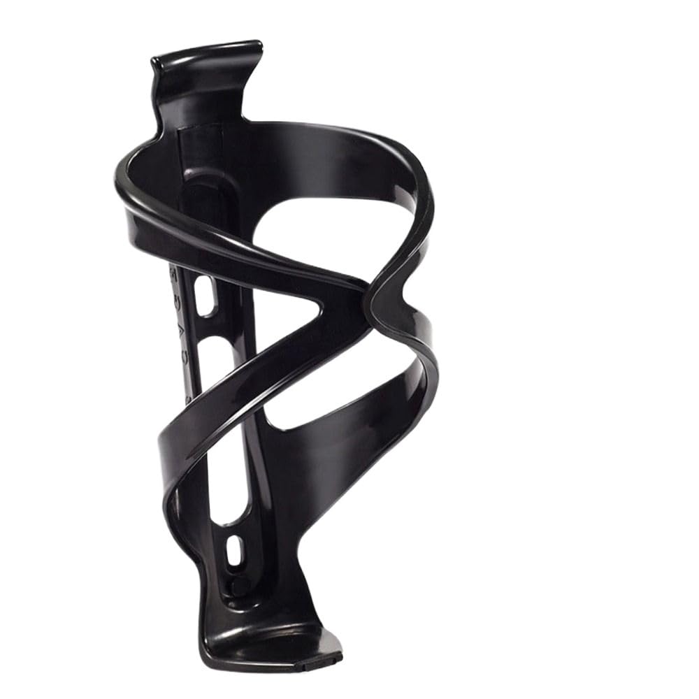 YATINGZHANG Bike Bottle Holder Plastic Bicycle Bottle Cages Kettle Stand Colorful Cycling Bracket Lightweight Cup Shelf Water Holder(Black-2)