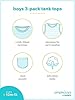 Simple Joys by Carter's Baby Boys' 3-Pack Tank Top... #4