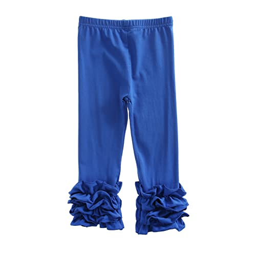 Ashken Baby Girls'Ruffle Pants Toddlers Little Girls Leggings 6 Months-8T2