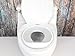 Secure Non Slip Potty Training Seat with Splash Guard for Boys and Girls | Includes Free Storage Hook | Fits Round