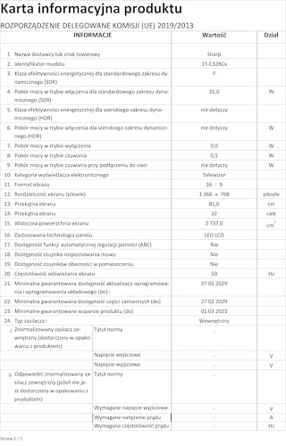 SHARP 32BC6E Smart TV 81 cm (32 Zoll) HD Ready LED Fernseher (Harman Kardon, HDMI, HD Tuner) SHARP 32BC6E Smart TV 81 cm (32 Zoll) HD Ready LED Fernseher (Harman Kardon, HDMI, HD Tuner)