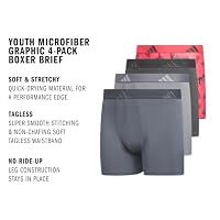 adidas Boys Microfiber Boxer Brief Underwear 3-Pack or 4-Pack — image 2