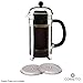 Corretto Set of 2 Replacement French Press Filters for 34 Oz French Press | Fine Mesh French Press Screens Compatible with Bodum, Secura, Espro and Most 8-Cup French Press | 4 inch