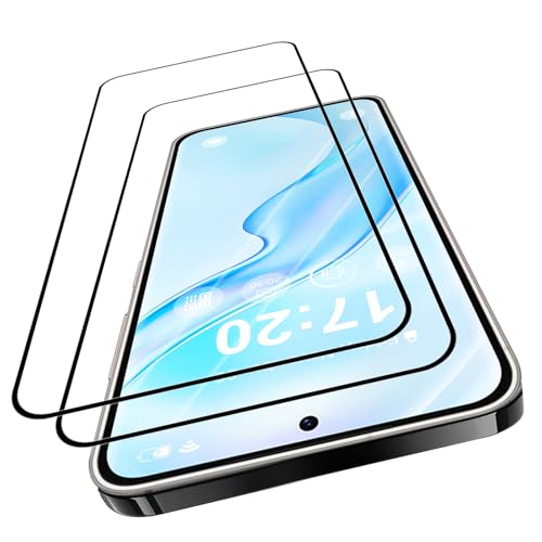 VideoSecu 2 Stück für Panzerglas für Samsung Galaxy S23 Schutzfolie, 9H Härte Blasenfreie HD Gehärtetes Glas Displayschu...