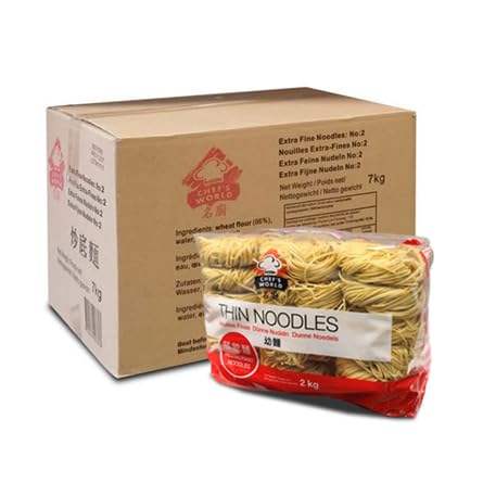 Chef´s World No2 Extra Thin Noodles 7Kg
