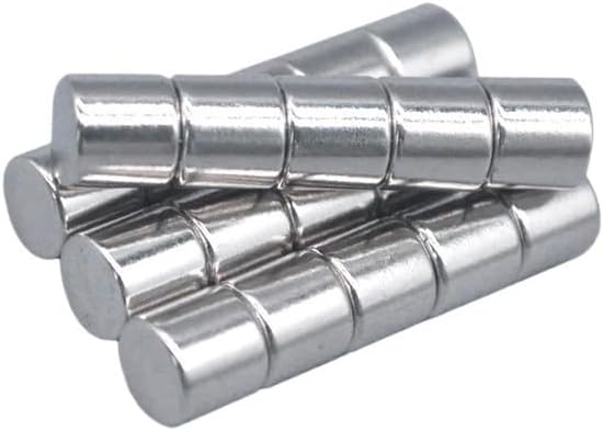 50/100/200pcs 6x6 mm Mini Small circular 6mmx6mm Fridge Neodymium Dia 6x6mm Permanent 6 * 6 magnet(200pcs)