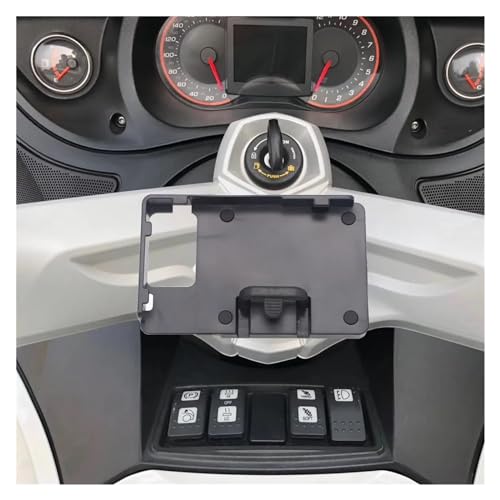 Support téléphone Can-Am Spyder résistant aux vibrations avec prise USB de charge