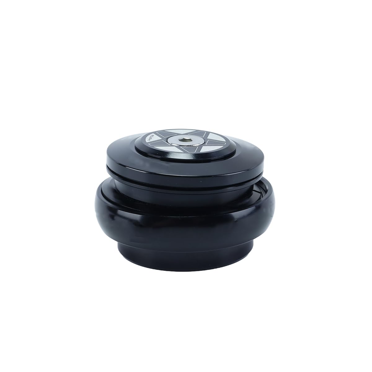 Orivin 44-44mm External Headset 134g Black Compatible with 44-44mm Head Tube Standard Tapered Straight​