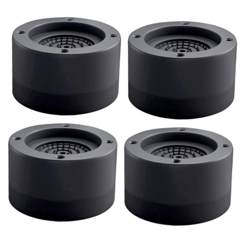 OUNONA Washing Machine Feet Pads 4pcs Non-Skid Washing Machine Anti-Vibration Pads Height Increase for Easy Cleaning
