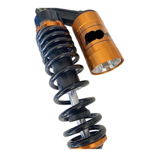 Amortisseur arriere moto pneumatique pour améliorer le confort en scooter et quad de 280 mm