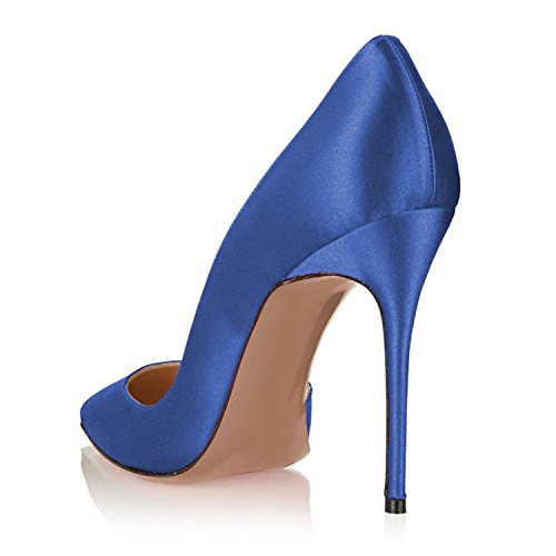 Women's Pointed Toe D'Orsay Sexy Slip On Stiletto High Heel Pumps3