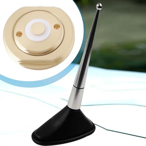 Soporte de antena NMO de repuesto en latón para reparar la conexión de radio en coches 3