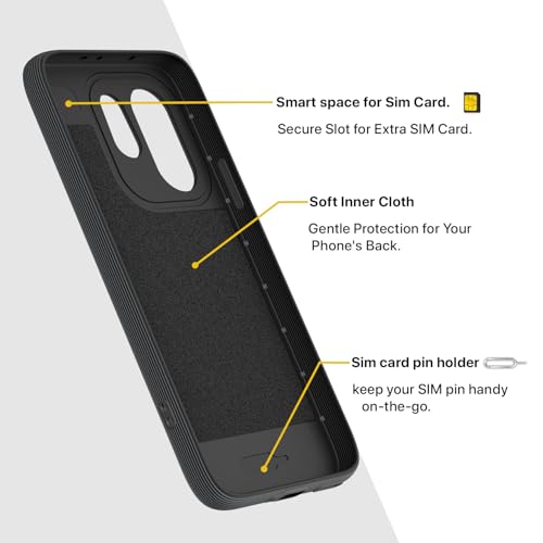 Image of Pikkme Back Cover for Oppo Reno 15 Pro Mini 5G Camera Protection 3D Hexa Cube Design Silicone Protective Bumper Case (Grey)