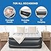 SLEEPLUX Durable Inflatable Air Mattress with Built-in Pump, Pillow and USB Charger, 22