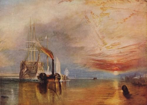 Pintura il Temerario de William Turner de 60x90cm: el regalo cultural idóneo de lienzo clásico