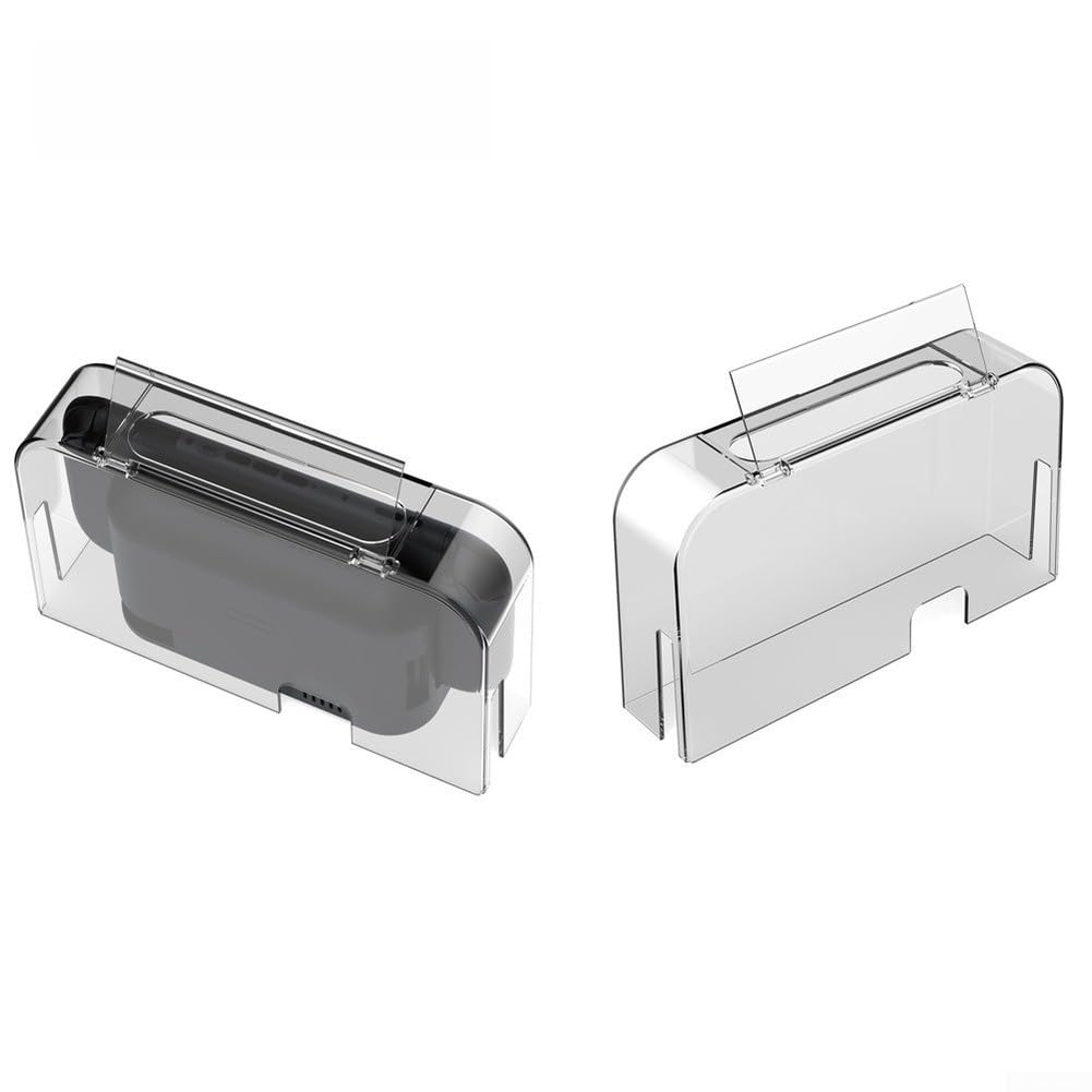 Cubierta antipolvo de acrílico transparente, para Nintendo Switch 2, compatibilidad de protección de base con procedimientos de acoplamiento estándar