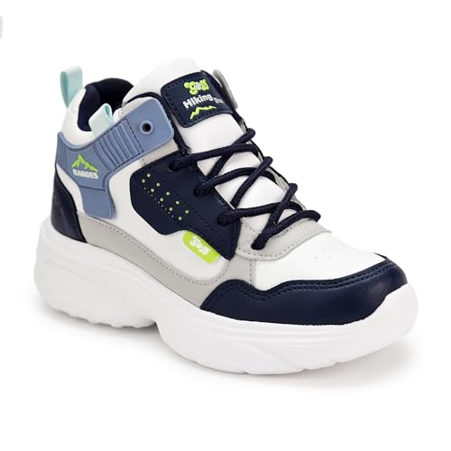 Image of G&D Ranges Unisex Kids Shoes Soft Sole | Memory Form with EVA Sole | Synthetic Upper Breathable, Lightweight | Comfortable & Durable Stylish Indoor & Outdoor | Sports Shoes