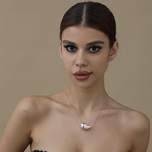 Teardrop Necklace Earrings Jewelry Set for Women, Dupes Drop Dainty 14k Gold Plated Water Hypoallergenic Pendant Necklace