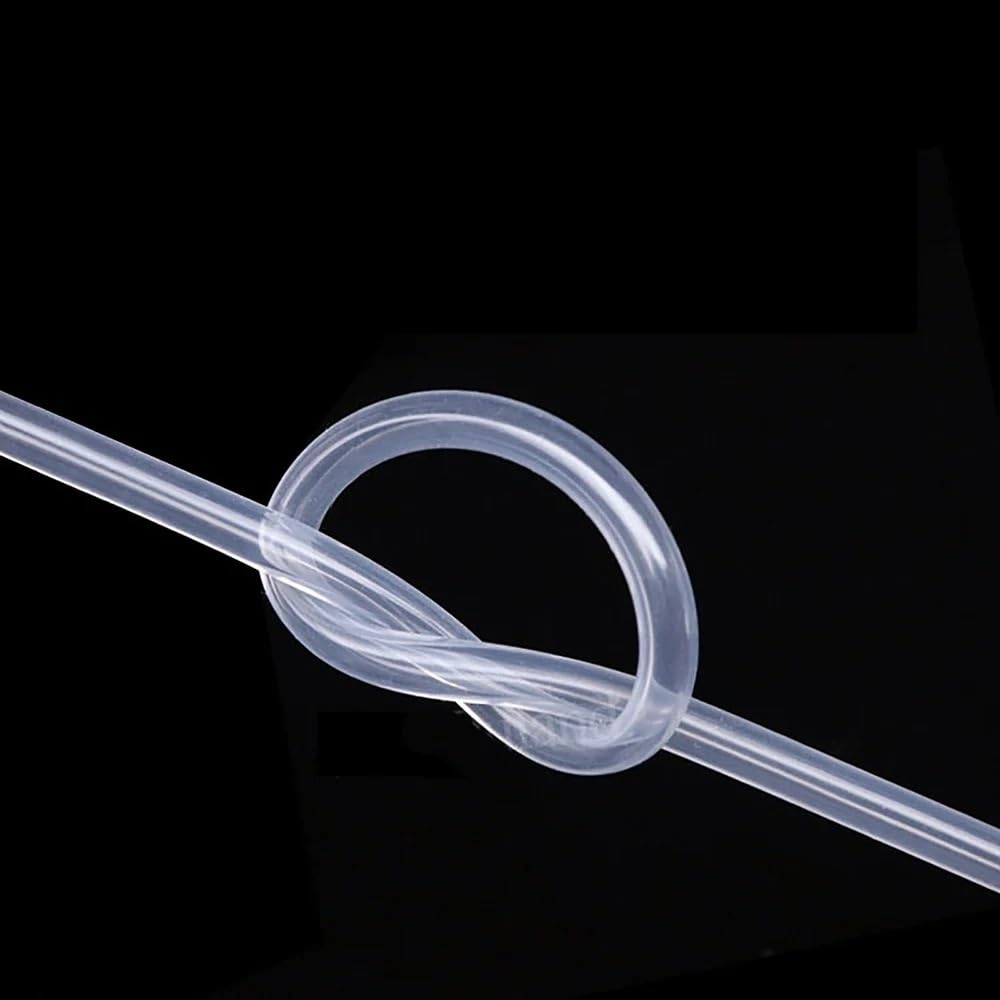 5m Silikonschlauch Lebensmittelecht 8mm - Transparent & Hitzebeständig