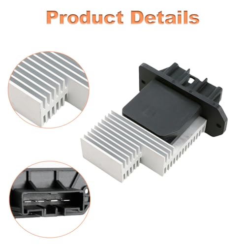 Image of WMPHE A /C AC Blower Motor Resistor Replacement for 8716532010 87165-32010 499300-2090 Compatible with Toyota 4Runner Sienna Sequoia Avensis Solara Previa Lexus ES300 GS300 Vauxhall Astra Mk