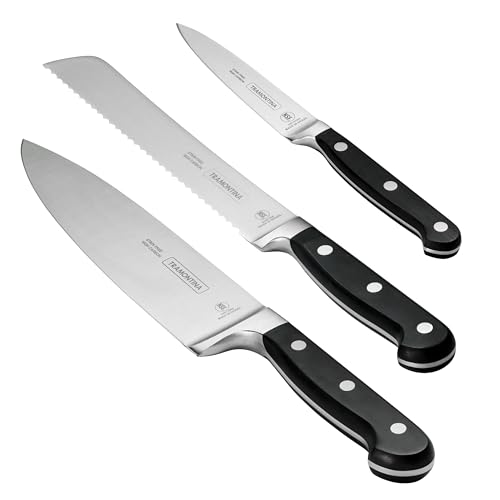 Image of Tramontina Pro Series Forged 3-Piece Precision Kitchen Knife Set