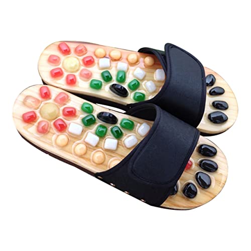 OATIPHO Sandalias mens therapeutic slippers foot massage shoes pe...