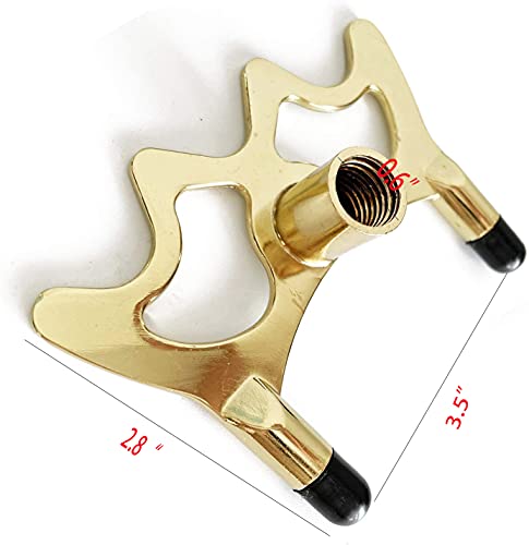 Vanlan Retractable Billiards Bridge Stick Pool Cue Stick Bridge With Brass Bridge Head, Billiards Pool Cue Accessory(With Low Brass Head) #TOP3